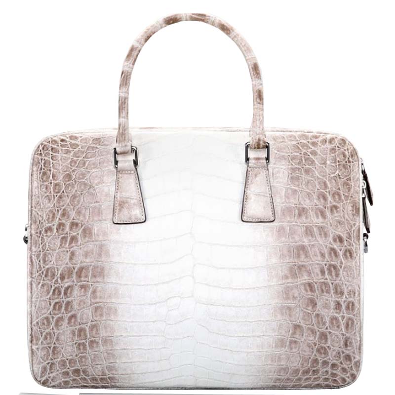 Cestbeau new Nile crocodile belly crocodile leather handbag for man men bag crocodile leather men bag