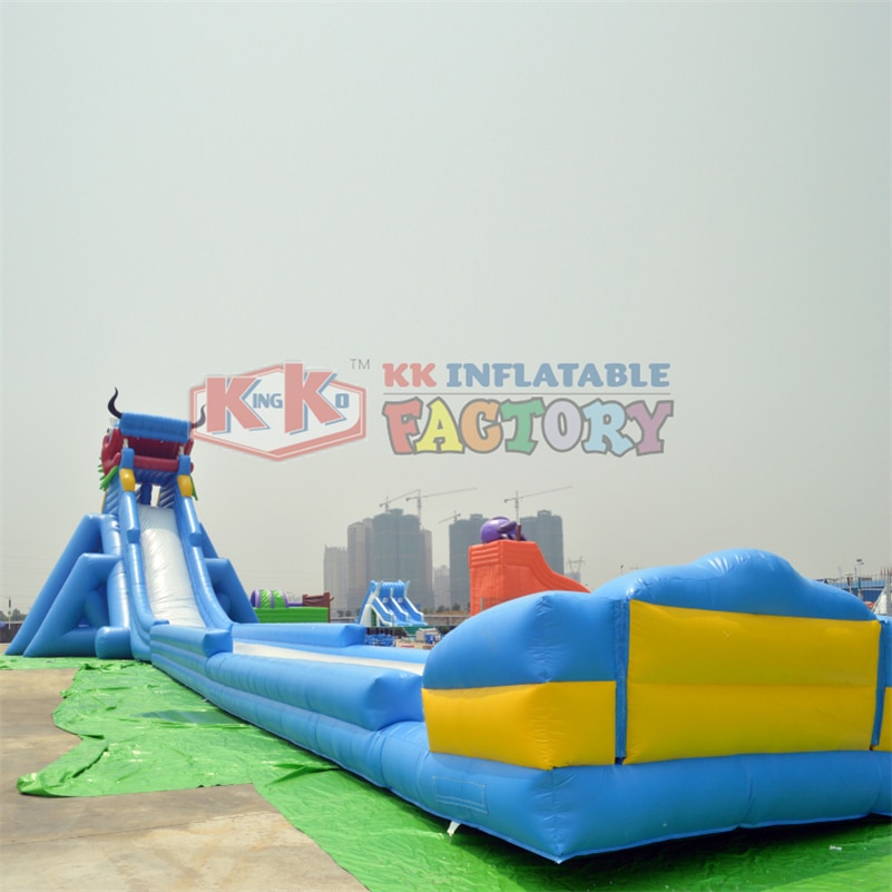 Inflatable China Special dragon water slide Water floating toy children's water park water slide equipment