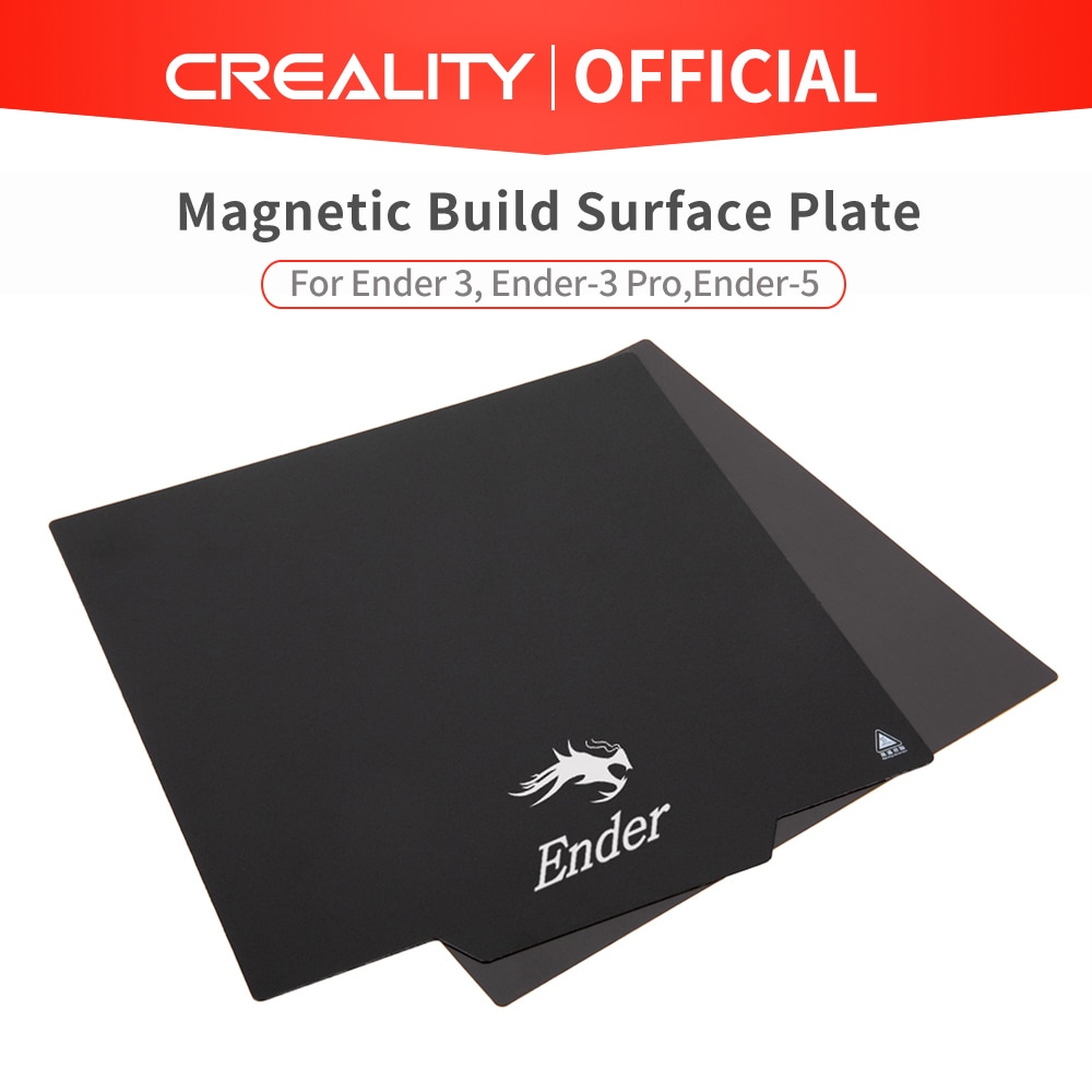 CREALITY 3D Original flexible Magnetic Build Surface Plate Pads Ender-3/Ender-3 Pro/Ender-5 Heated Bed parts for MK2 MK3 Hot bed