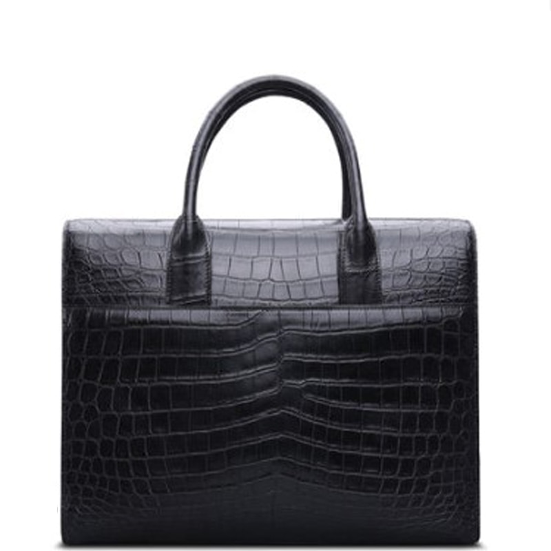 cestbeau new Nile crocodile belly leather men's bag business leather handbag handbag handmade men crocodile bag