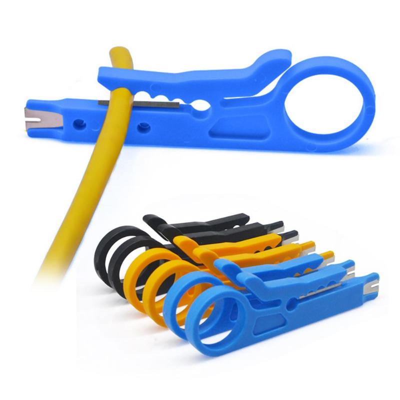 1Pcs Wire Stripper Knife Crimper Pliers Crimping Tool Cable Stripping Wire Cutter Multi Tools Cut Line Pocket Multitool nippers