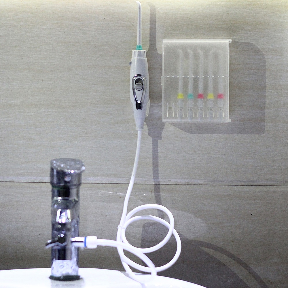 Faucet Oral Irrigator Water Jet For Cleaning Toothpick Teeth Flosser Dental Irrigator Implements Dental Flosser Tooth Cleaner