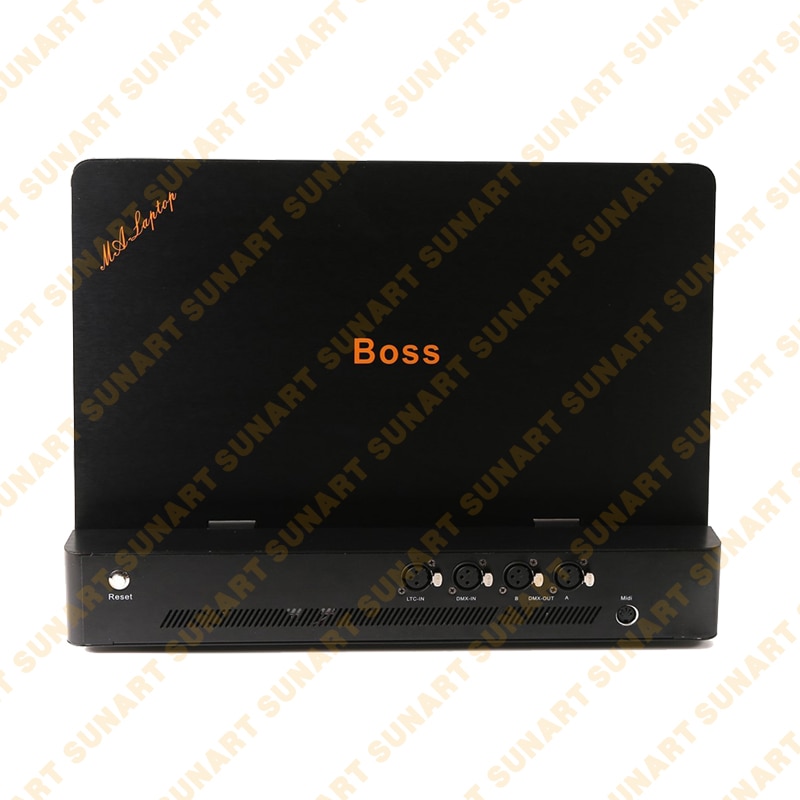 Free Shipping MA Boss Laptop Dmx Console Stage Effect Light Controller Work with Beam Moving Head Command Fader Wing On PC