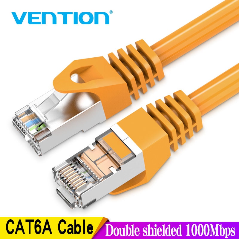 Vention Ethernet Cable RJ45 Cat 6a Lan Cable UTP RJ 45 Network Cable for Cat6 Compatible Patch Cord for Modem Router Cable 1m 5m