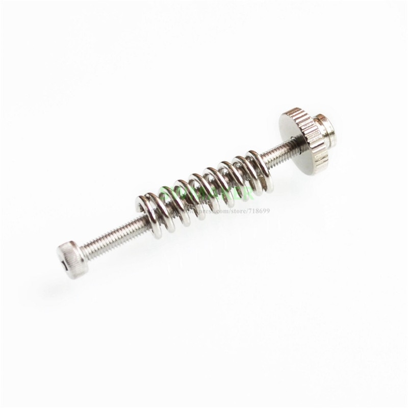 1pcs Reprap leveling component M3 screw+ leveling spring + M3 nut set for hot bed 3D printer accessories