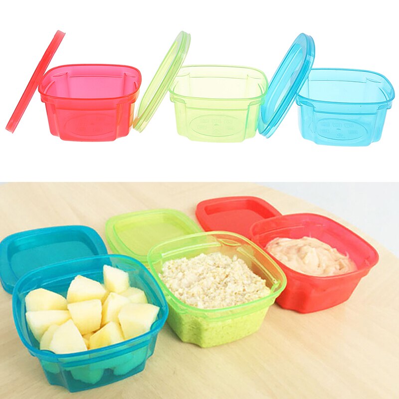 1pcs 200ml Portable Milk Powder Formula Dispenser Food Container Infant Feeding Storage Box for Baby Kids Care