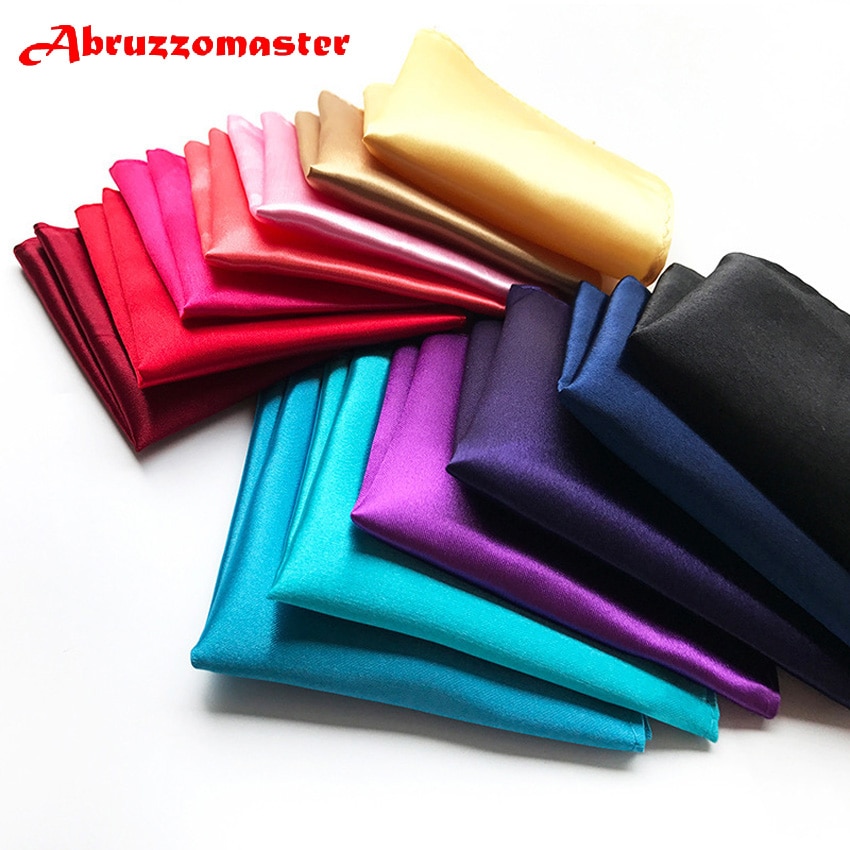 Abruzzomaster Stain Handkerchief Western style scarf Custom made Color for Stain Handkerchief Men's Wedding Suit Pocket Towel
