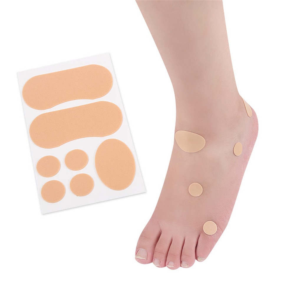 7Pcs/set Heels Stickers Durable Waterproof Anti-wearing Heel Sticker Anti-Grinding Shoe Pad Pedicure Patch