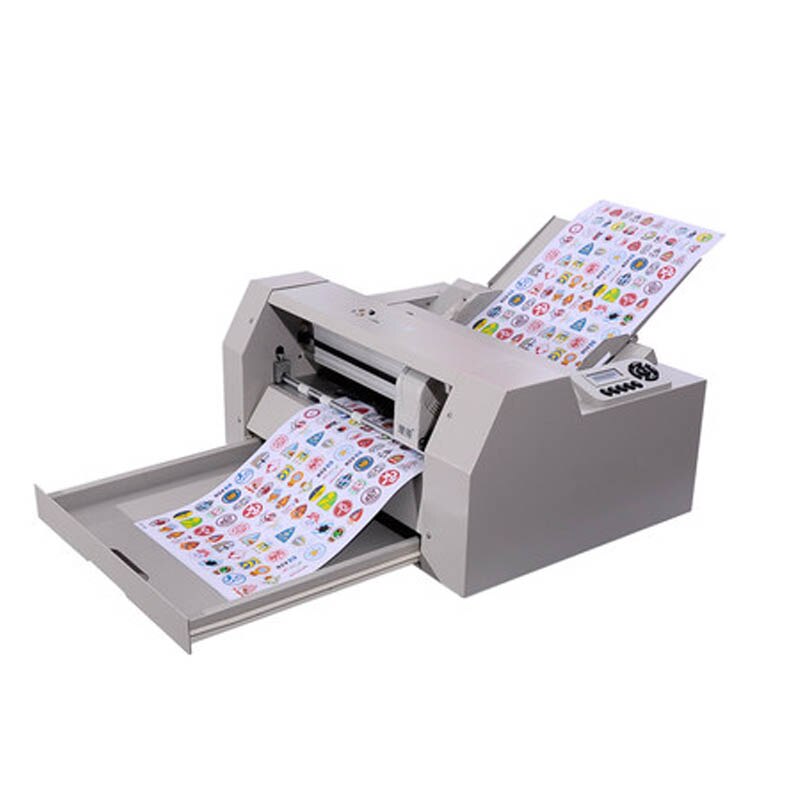 A3+ automatic label cutting machine self-adhesive die-cutting machine car sticker film paper cuting machine Automatic feed paper