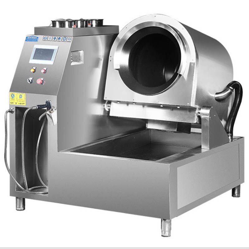 Automatic cooking machine intelligent cooking robot roller stainless steel fried-stir machine cooking stove commercial 380V 20kw