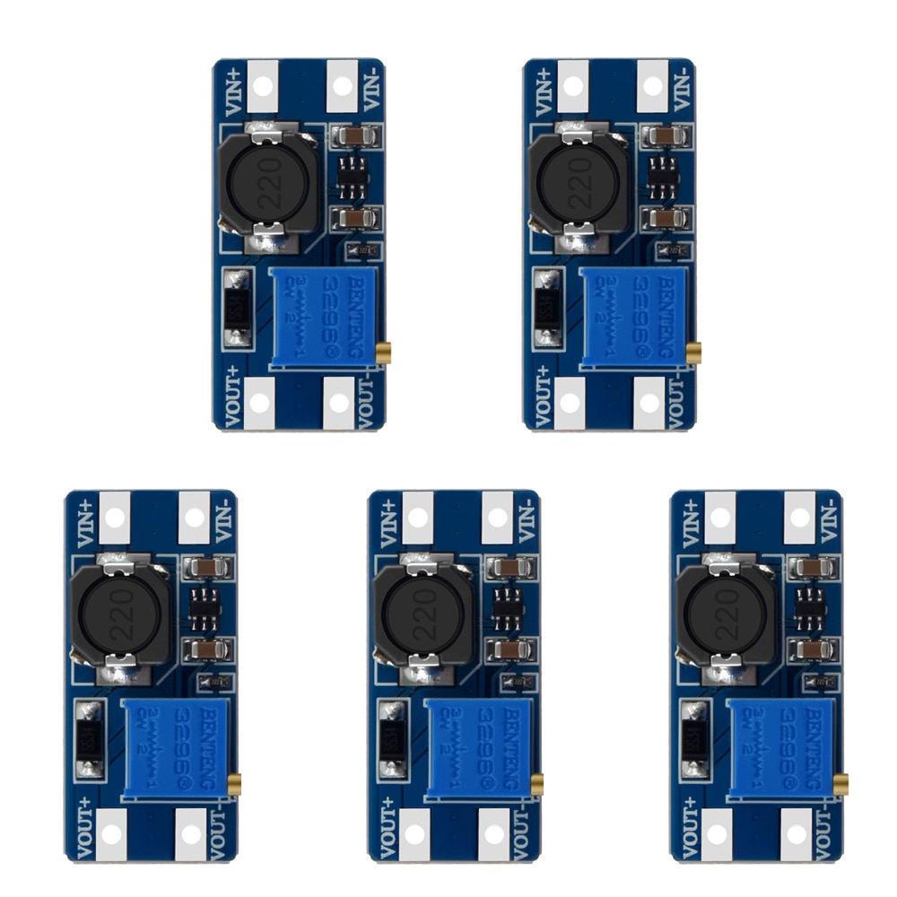 MT3608 DC-DC Step Up Converter Booster Netzteil Modul Boost-Step-up Board MAX ausgang 28V 2A