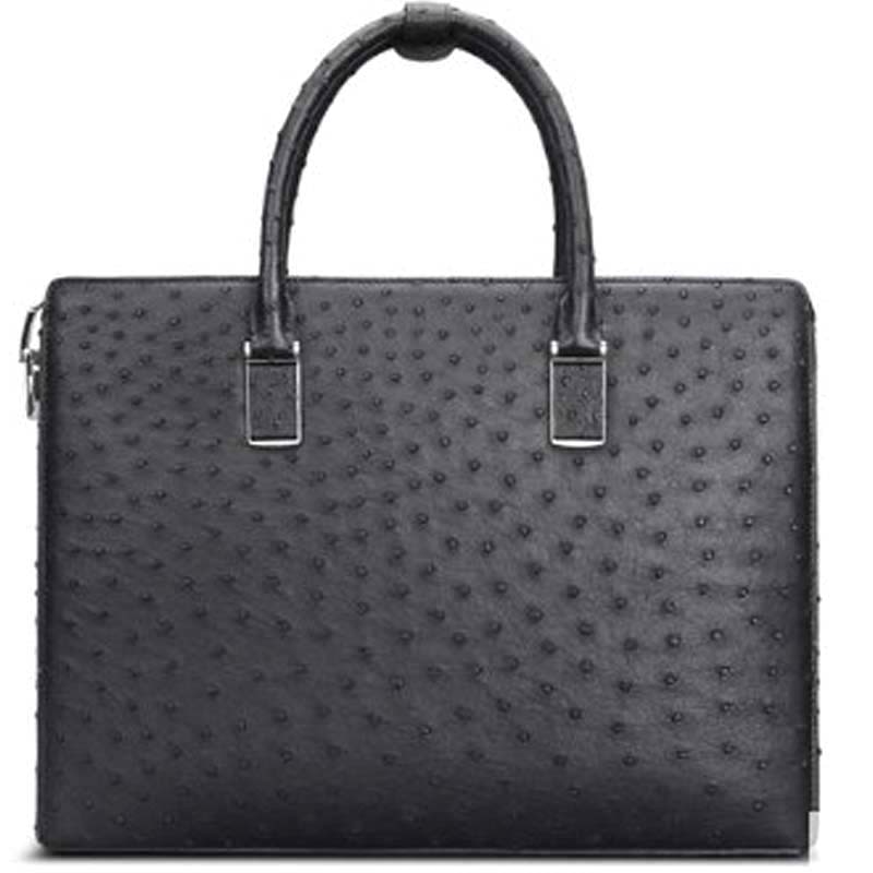 Cestbeau new really Ostrich leather ostrich leather men's bags leather man Lock men handbag men clutch bag