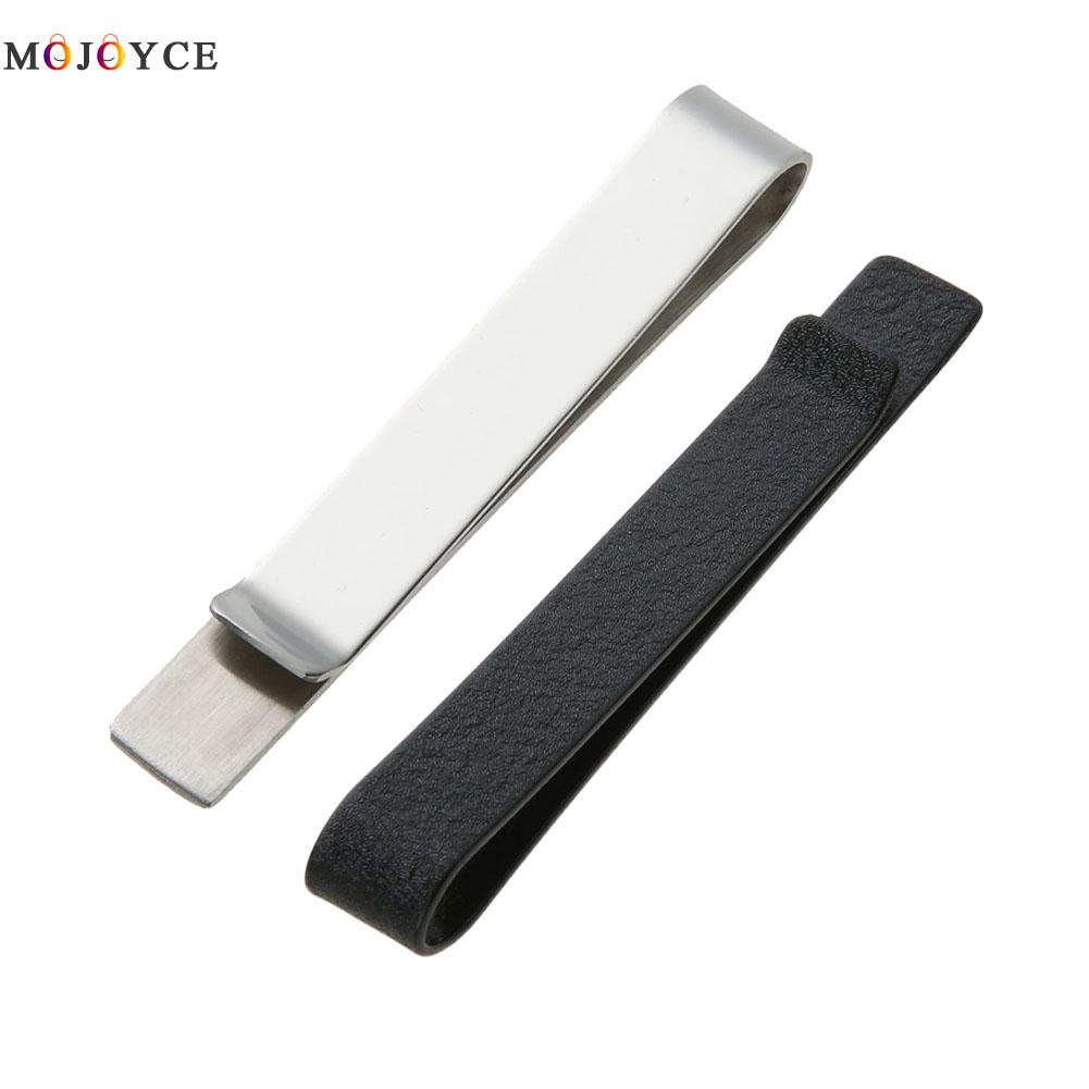 1PC Metal Stainless Steel Money Clip Holder Folder Collar Clip Multifunctional Money Clip