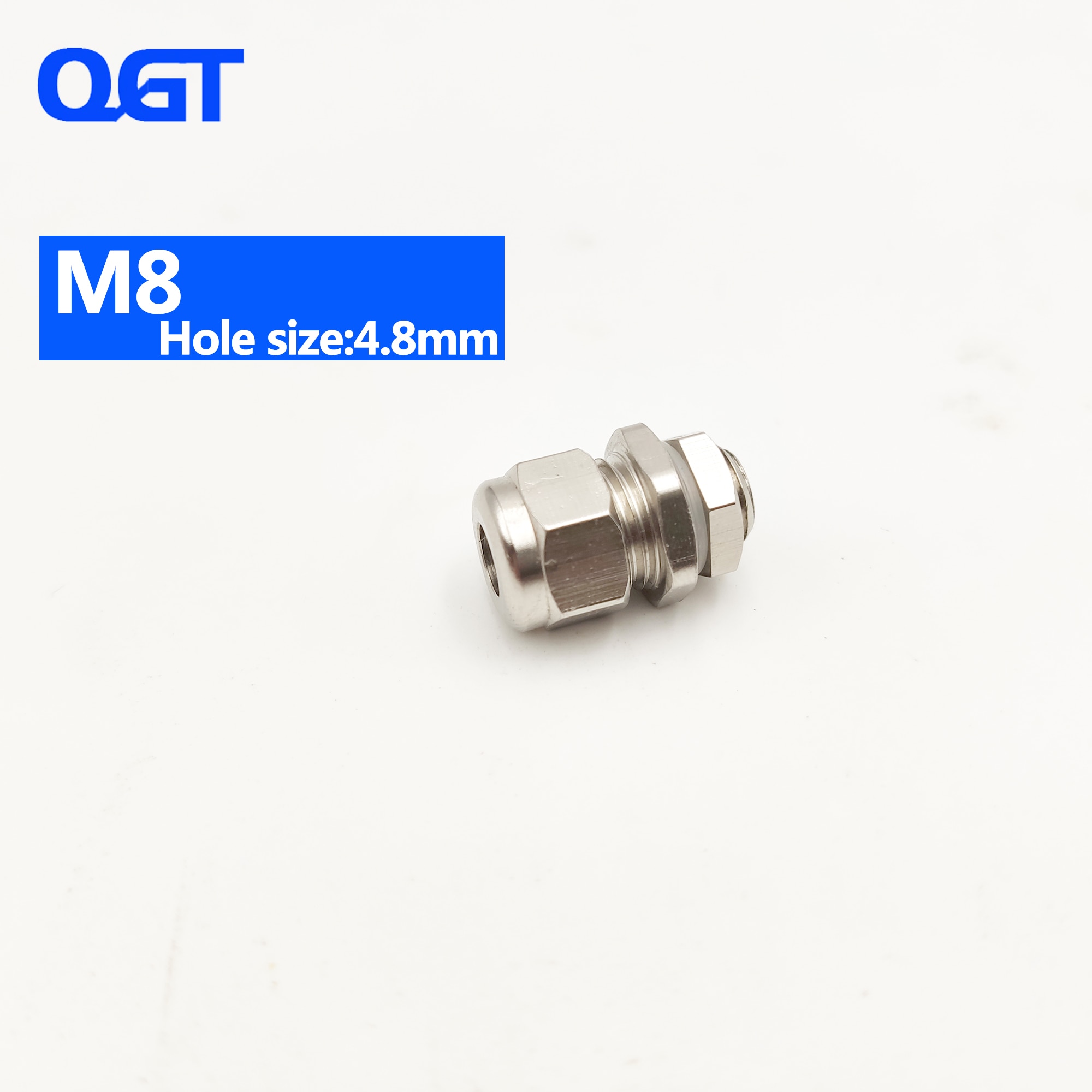 High Quality IP68 M8 Waterproof Metal Cable Gland Brass Cable Gland Weatherproof Cable Gland