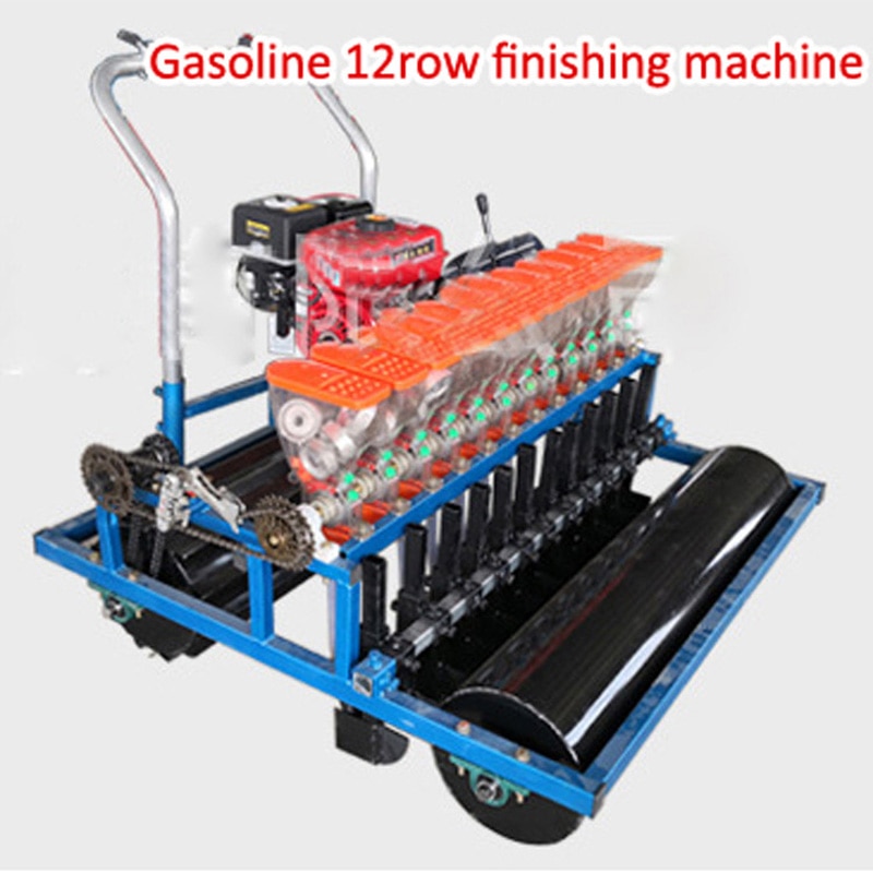 Seeding machine agricultural precision planter new small hand push electric automatic multi-function adjustable 12 row seeder