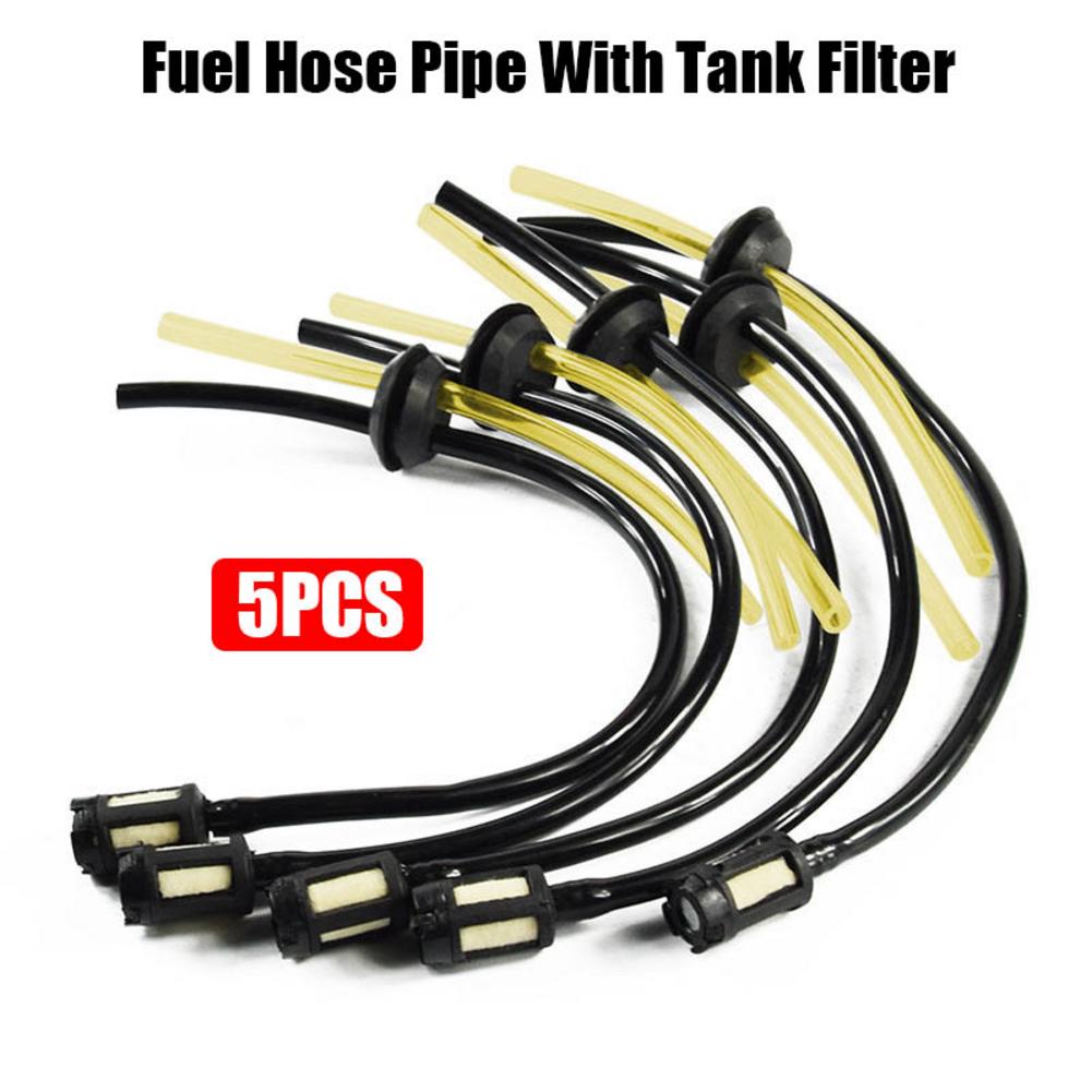 Filter Oil Pipe Chain Saw Accessories Lawn Mower Grass Trimmer Fuel Tank Filter Universal Oil Pipe Fuelhose For 139/140/GX35