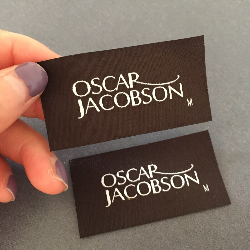 Factory Price Customized 50D High Quality Clothing Labels Woven Labels