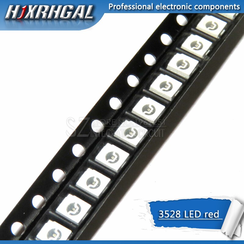 1pcs Red 3528 1210 SMD LED diodes light new and original hjxrhgal