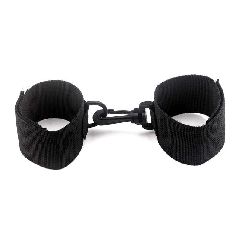 BDSM Bondage Sex Erotic Accessories Nylon Material Handcuffs Bundle Bracelet Ankle Cuffs Sex Toys for Women Exotic Accessories