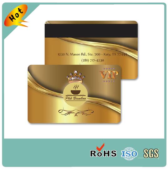 High Quality PVC Plastic Business Card With Full Color Logo Printing