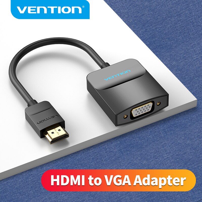 Vention HDMI to VGA Converter 1080P Digital to Analog For Laptop Xbox PS4 TV Projector Video Audio Cable VGA to HDMI Adapter