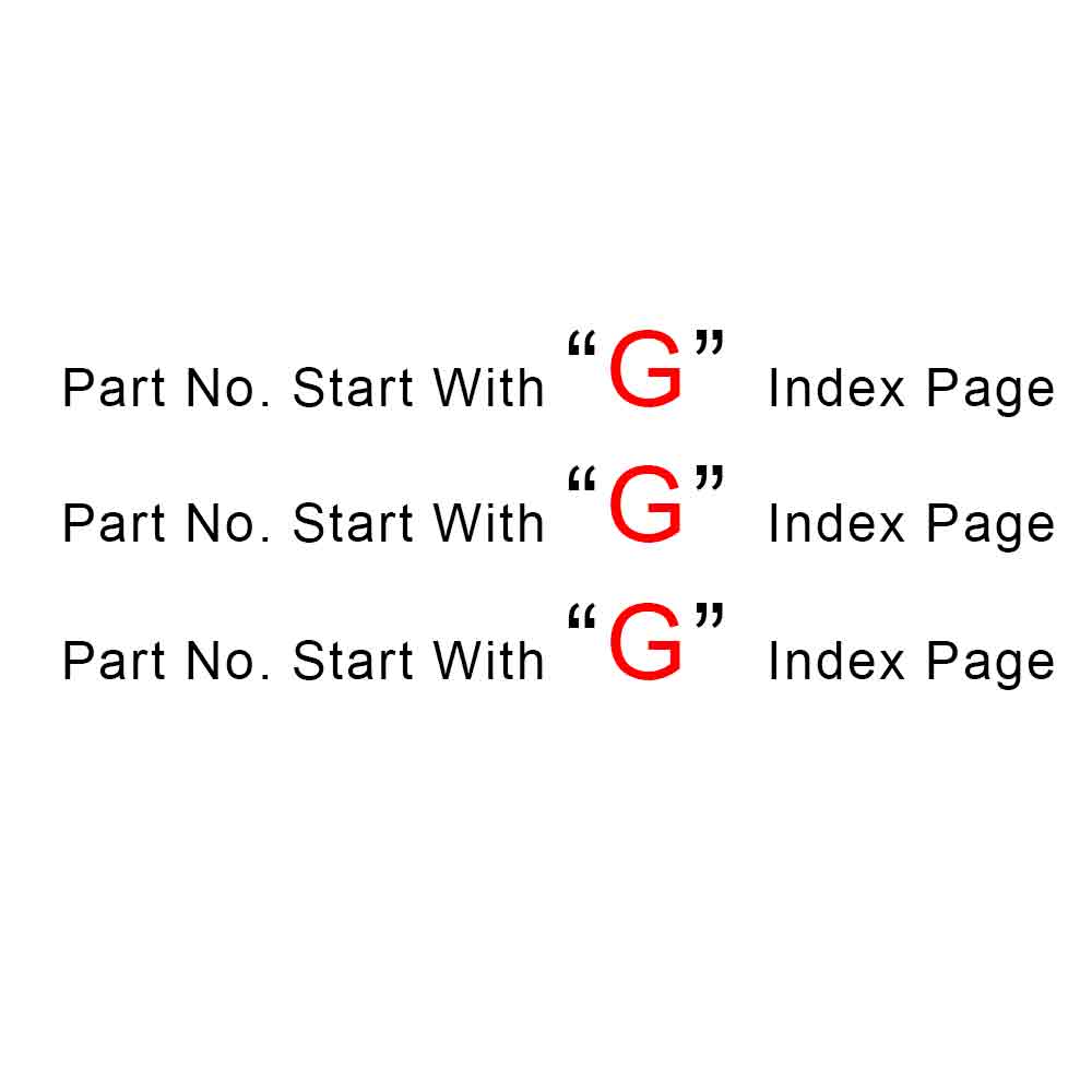 Start With G Index Page