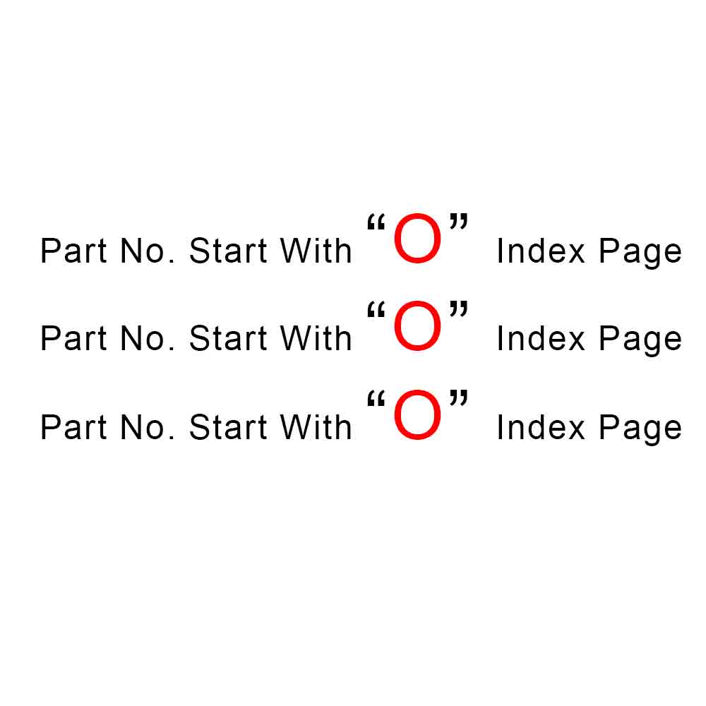 Start With O Index Page