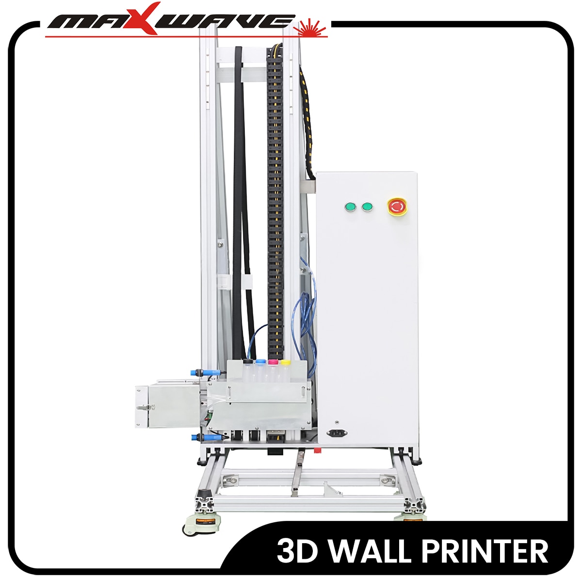 Vertical Mural Wall Printer 3D Photo bedroom hotels Building Materials Shops use wall printing machine