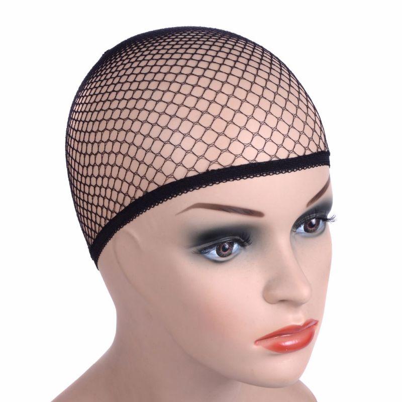 Fashion Wild Wig Mesh Cap High Elastic Hood Men and Women Hair Net D5BF