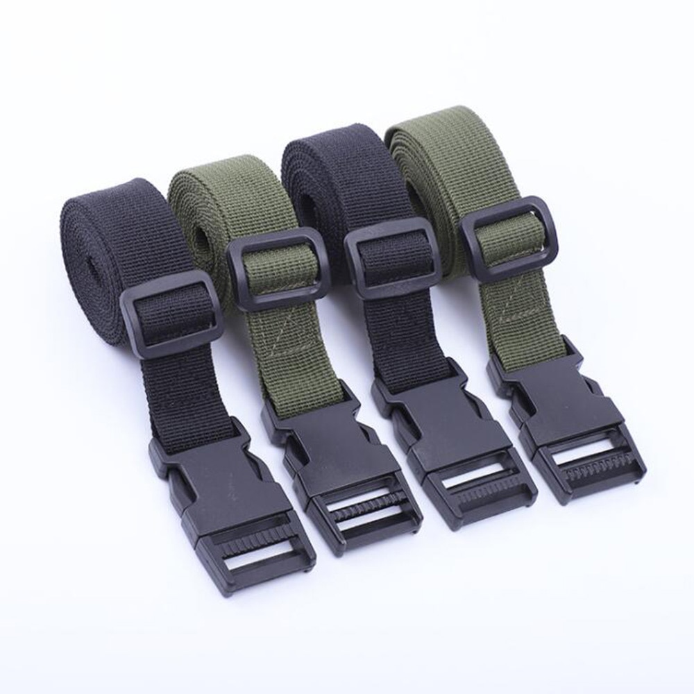 Useful Outdoor Bundled Strap Nylon Backpack Luggage Bag Lashing Strap Strong Buckle Rope traveling hiking Camping Accessories