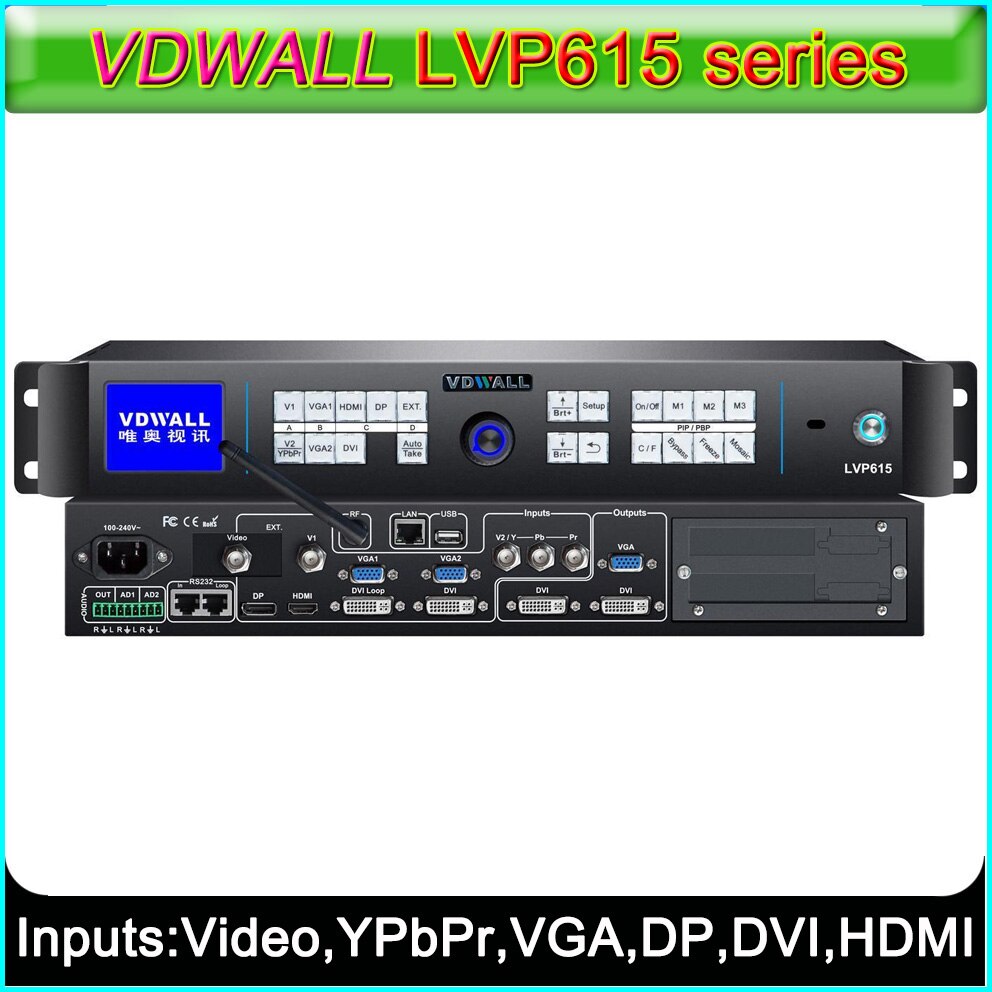 VDWALL LVP615 series LED HD Video Processor,Indoor and outdoor full color LED display video processor