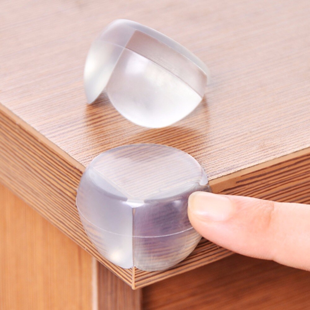 Child Baby Safety Silicone Protector Table Corner Protection Cover Children Anticollision Edge Corner Guards Furniture Protector