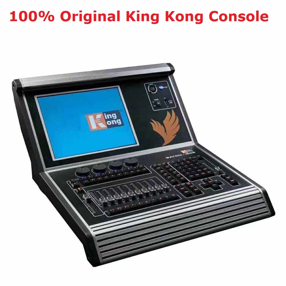 Original Kingkong Baton 1606 Console DMX512 Stage Lighting Controller For LED Par Moving Head Beam Light Pro King Kong Consoles