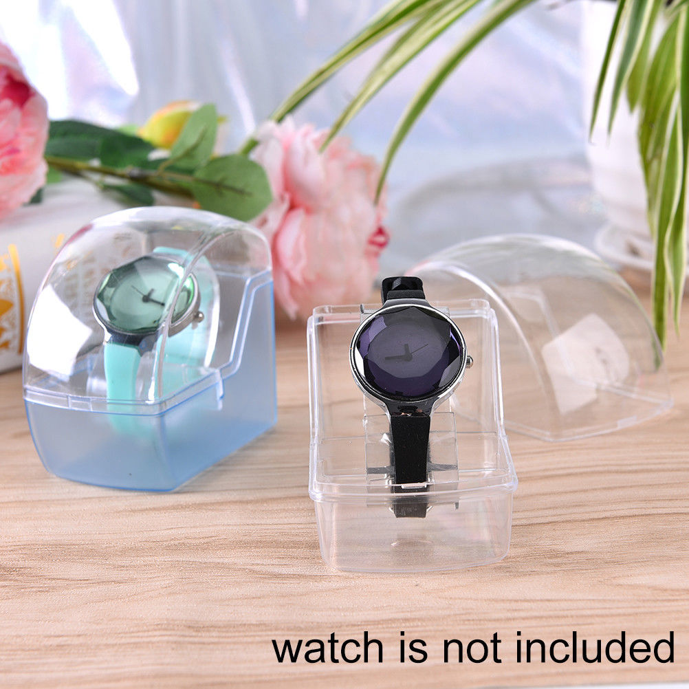 New Clear Acrylic Watch Display Holder sale show case stand tool Stand Rack Tool clear plastic wrist watch display rack holder