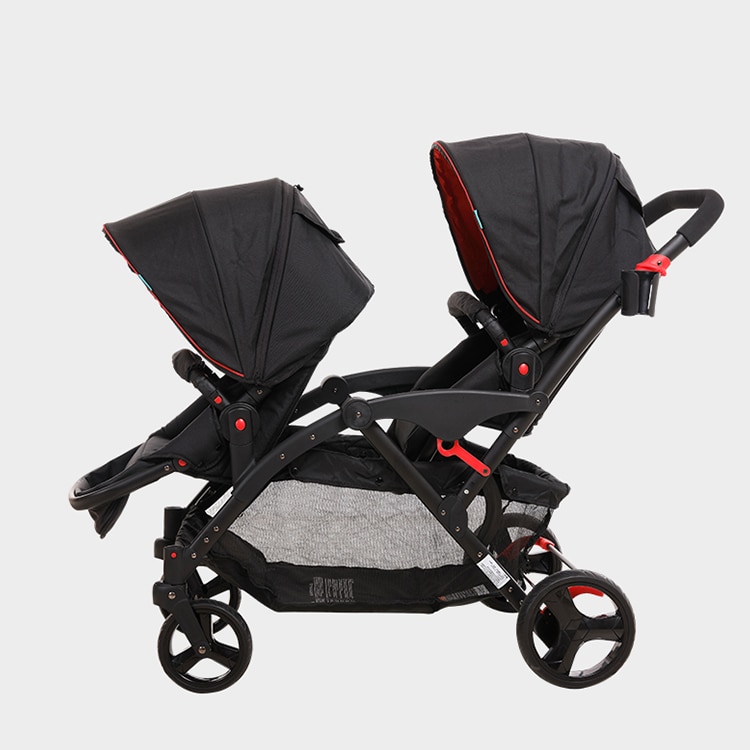 New design best selling SLEEP&SIT&RECLINE buggy twin double stroller for two babies carriers south africa twin stroller double