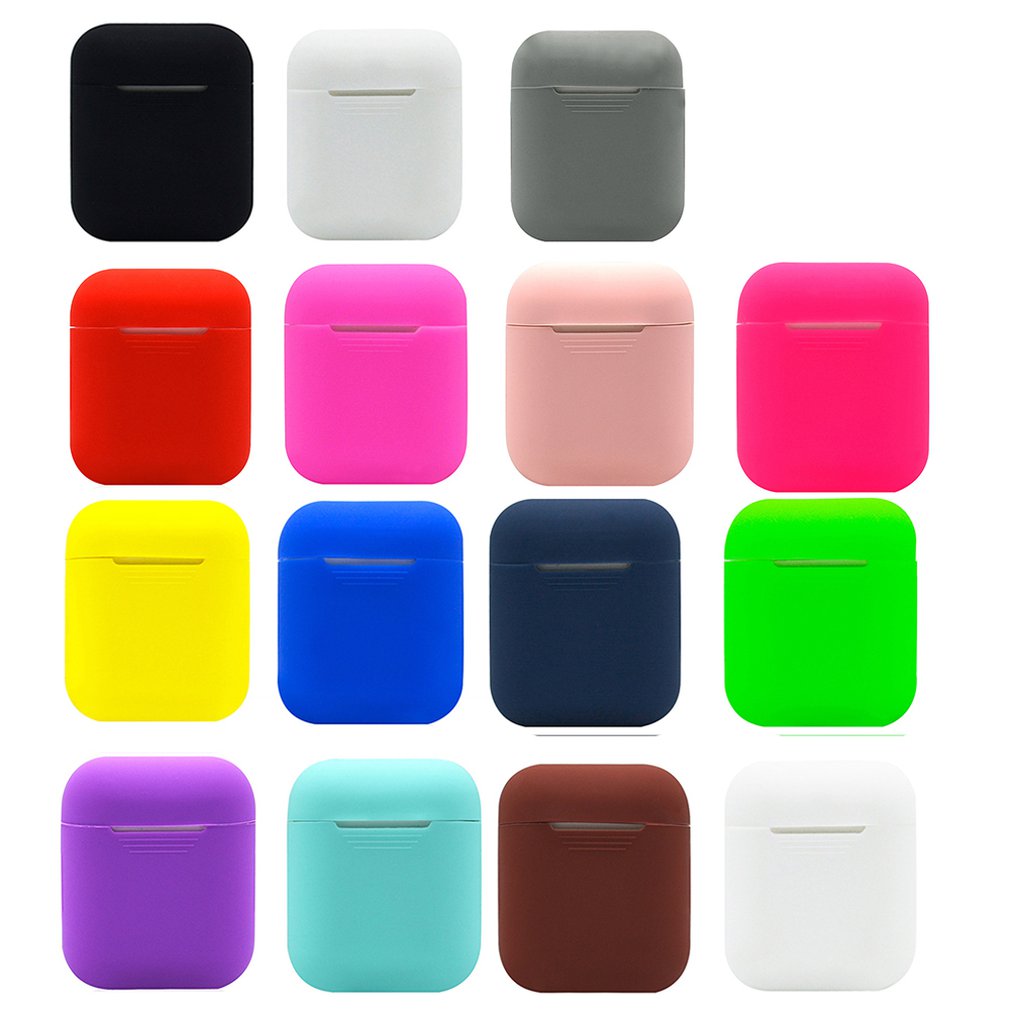 Protective Earphone Charging Case Cover For AirPods Case TPU Case for Airpods Charging Box Sleeve for Airpod