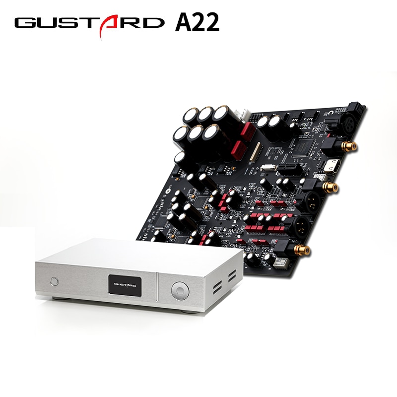 GUSTARD DAC-A22 DAC Dual AK4499 XMOS Solution A22 Native Balanced Decoder