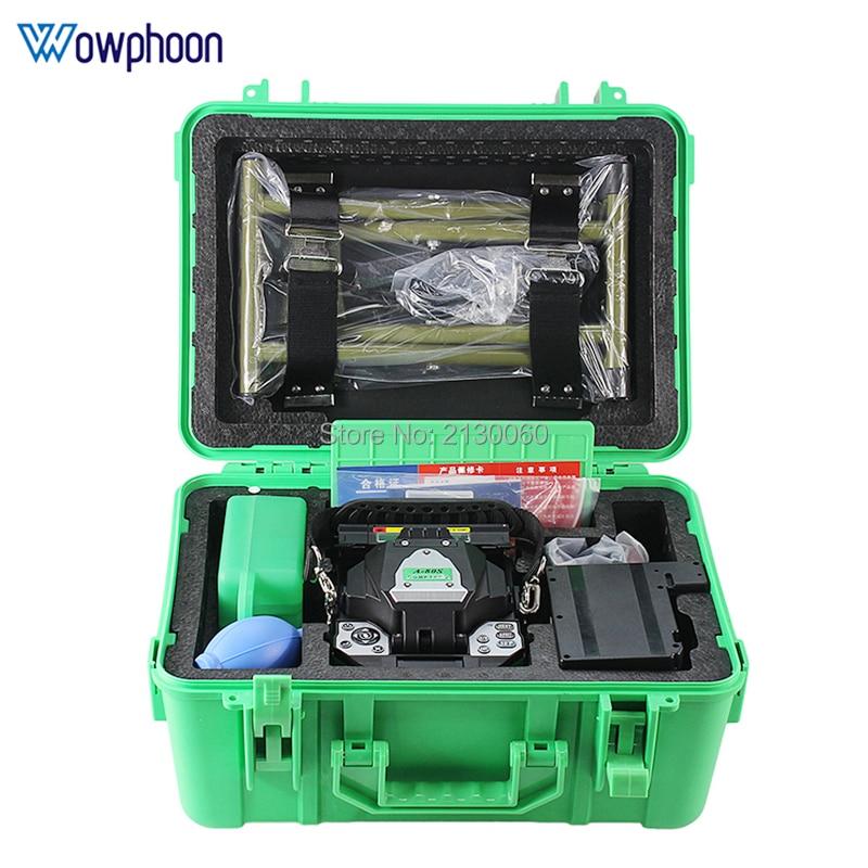 Original COMPTYCO A-80S Automatic Intelligent Optical Fiber Fusion Splicer FTTH Fiber Welding Fusion Splicer Machine