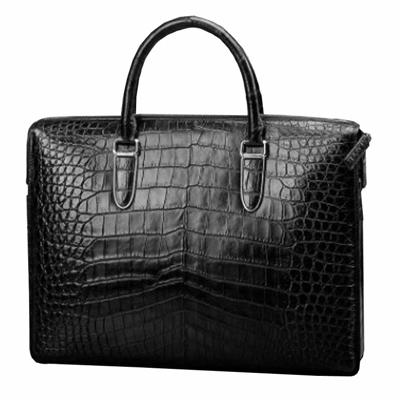 ourui crocodile bag men briefcase new Genuine crocodile leather Men's bags men handbag