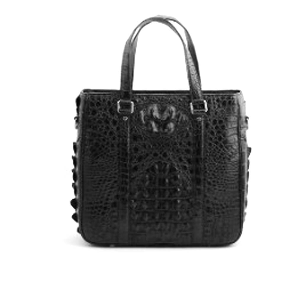 ourui new selling true crocodile male business men briefcase men handbag men bag crocodile leather men bag