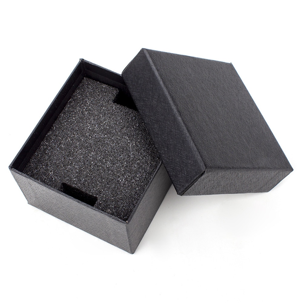 Square Dustproof Watch Display Box Jewelry Bracelet Gift Storage Case with Lid