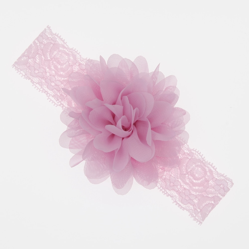 baby headband Chiffon flower Baby elastic Lace hair band newborn infant headbands for girls headwear baby girls hair accessorie