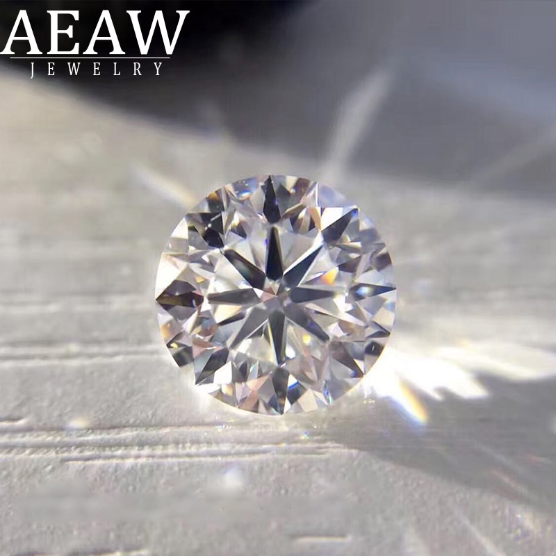 2ct F-E 3EX Round HPHT Real Diamond Lab Grown Diamon Lab Grown Diamond with Certificated