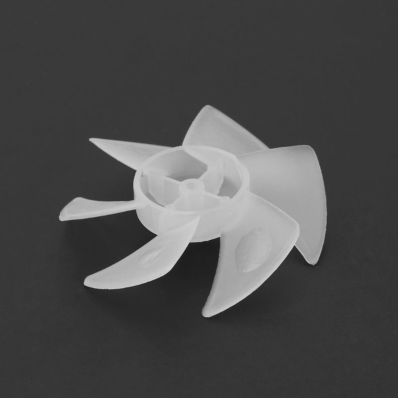 Small Power Mini Plastic Fan Blade 4/6 Leaves For Hairdryer Motor