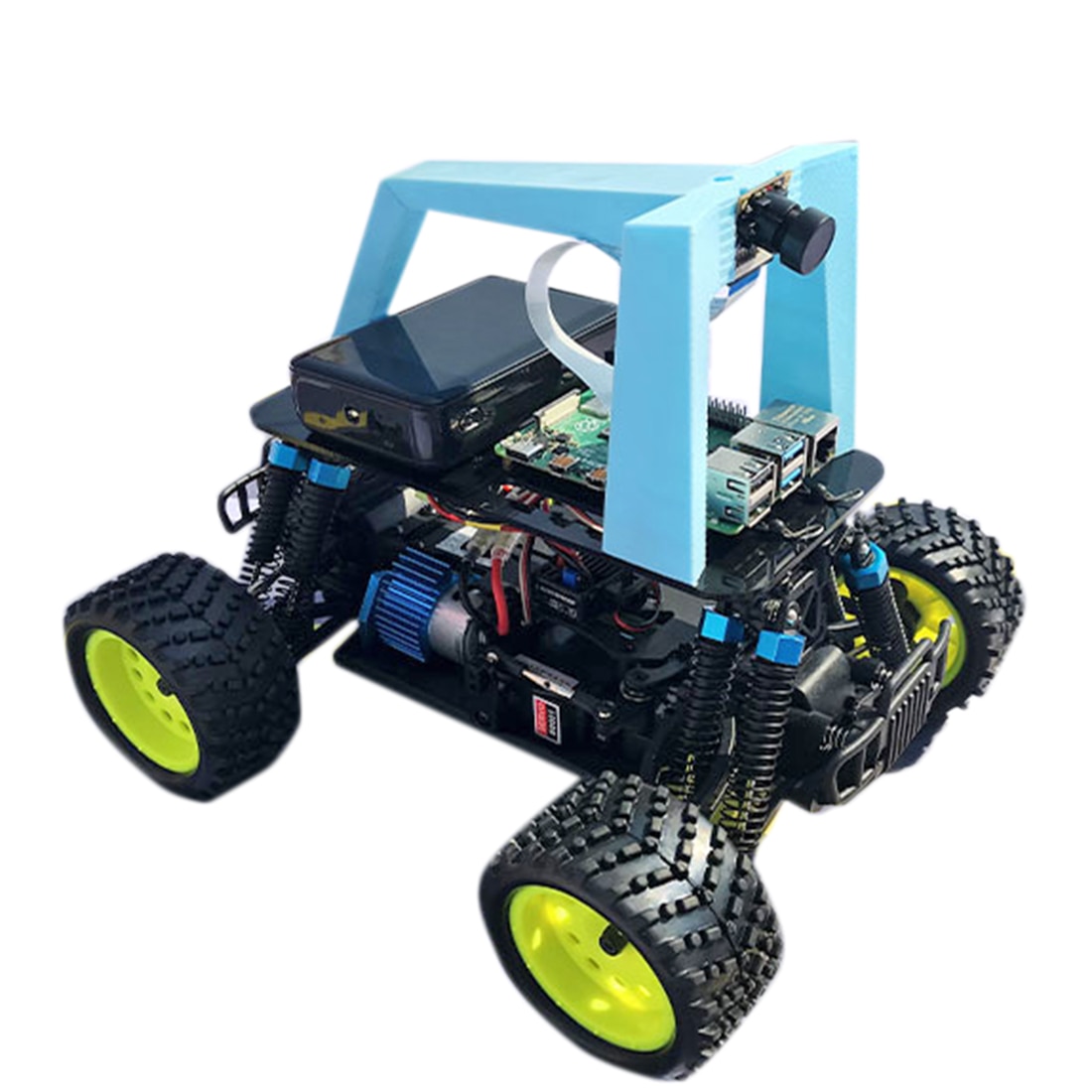 Hot Artificial Intelligence Car Programmable Autopilot Donkey Robot Car Kit With Racing Track For Jetson Nano Development Board