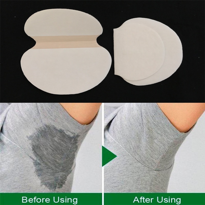 10pcs/30pcs/50pcs Underarm Dress Clothing Armpit Care Sweat Scent Perspiration Pad Shield Absorbing Deodorant Antiperspirant 002