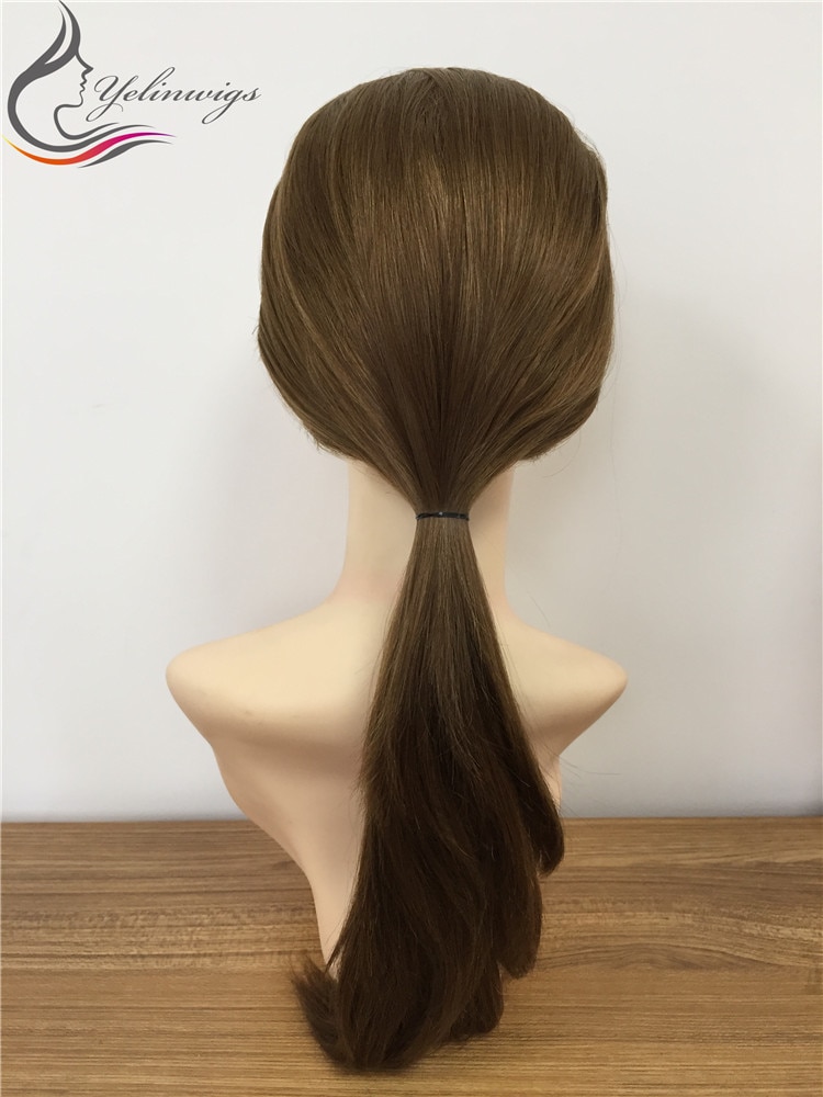 Best Quality European Virgin Hair Jewish Wunder Wig High Density Kosher Fall Wig Sport Wig In Stock