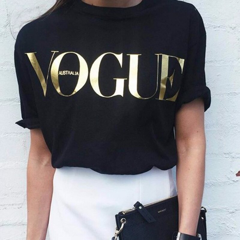 Fashion Brand 2021 T-Shirts Print Women T Shirts O-Neck Short Sleeve Summer Tops Tee Trend Style Rose Print Vogue Clothing