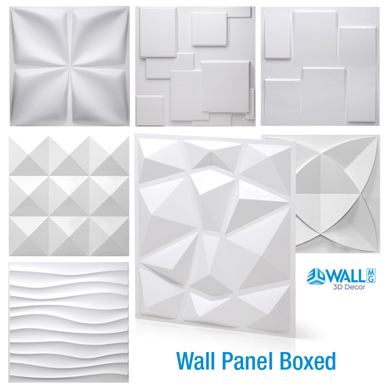 30x30cm 3D tile panel mold plaster wall 3D wall stickers living room wallpaper mural Waterproof 3D Wall sticker Bathroom Kitchen
