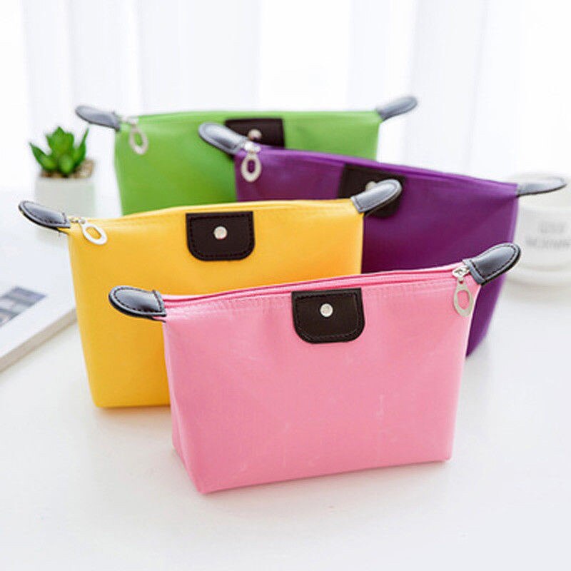 Portable Waterproof Small Cosmetic bag Cosmetic Case Travel Makeup bag Toiletry Organizer Bags